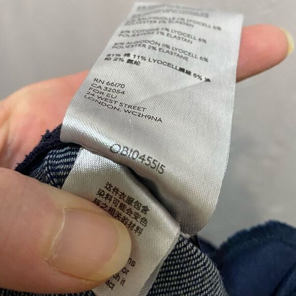 Anthro Pilco & Letterpress High Waist Skinny Jeans Size 31 Retro Twee - Picture 10 of 15